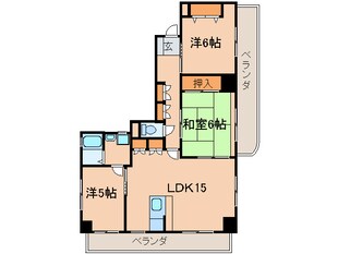 ファミリーハウス勝山の物件間取画像